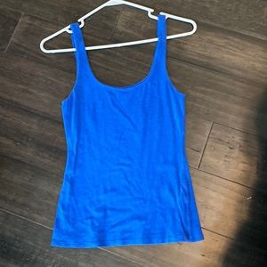 Express blue tank top xs size